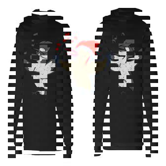 Picchio Canterino Divertente Natura Uccelli Maglietta a maniche lunghe - Novitaregali