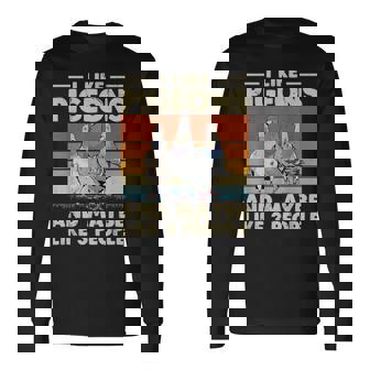 I Like Pigeons And Maybe Like 3 People Long Sleeve T-Shirt | Mazezy