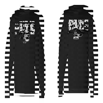 Pirates Back To School Spirit Long Sleeve T-Shirt | Seseable CA