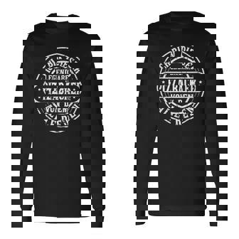 Pizzabäcker Legende Witzigerintagepruch Pizzeria Langarmshirts - Seseable
