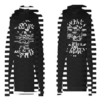 Take It Out And Play With It Biker Skeleton Vintage Long Sleeve T-Shirt - Monsterry