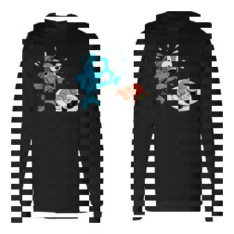 Poisson Effrayéushi Nourriture Japonaise T-shirt à manches longues - Cadeauxyz