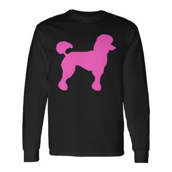Poodle Skirt 50S Sock Hop Retro Long Sleeve T-Shirt - Thegiftio UK
