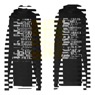 He Is Pop Camo Religious Father's Day Christian Dad Bible Long Sleeve T-Shirt | Mazezy