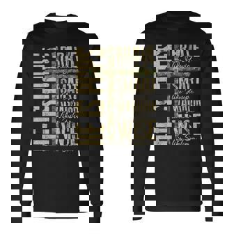 He Is Pops Camo Religious Father's Day Christian Dad Bible Long Sleeve T-Shirt | Mazezy