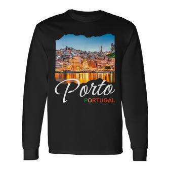 Porto Portugal Souvenir Porto Long Sleeve T-Shirt - Thegiftio UK
