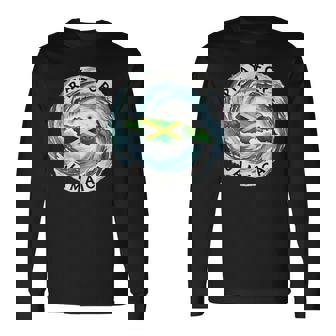 Pray For Jamaica Strong Hurricane Melissa Long Sleeve T-Shirt | Mazezy