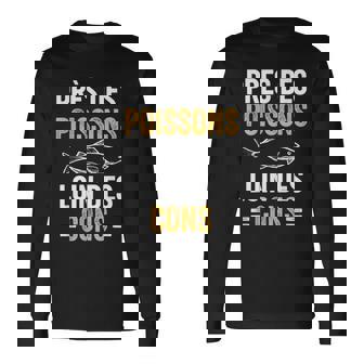 Près Des Poissons Loin Des Cons Cadeau Drôle Pêcheur Poisson T-shirt à manches longues - Cadeauxyz