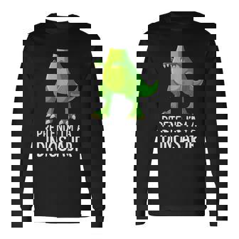 Pretend I’M A Dinosaur Costume Halloween Long Sleeve T-Shirt | Mazezy