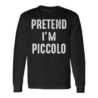 Pretend I'm Piccolo Family Matching Halloween Costume Long Sleeve T-Shirt - Thegiftio UK