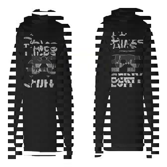 Princess Security Protection Matching Family Birthday Long Sleeve T-Shirt - Monsterry