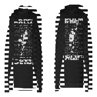 Problemolving Arrampicata Regalo Percalatore Bolder Boulder Maglietta a maniche lunghe - Novitaregali