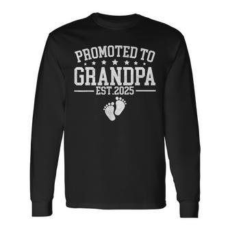 Promocionado A Abuelo 2025 Pronto Paraer Abuelo Nuevo Abuelo Camiseta de manga larga - Regaloses