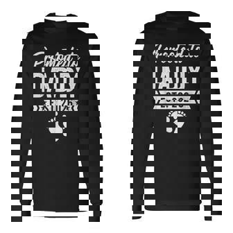 Promoted To Daddy 2026 Long Sleeve T-Shirt | Seseable CA