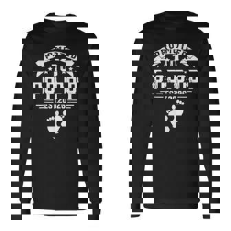 Promoted To Pop Pop Est 2026 Soon To Be Pop Pop 2026 Long Sleeve T-Shirt | Mazezy