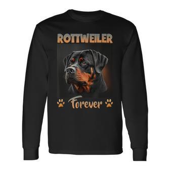 Proprietario Di Rottweiler Forever Rottweiler Maglietta a maniche lunghe - Novitaregali