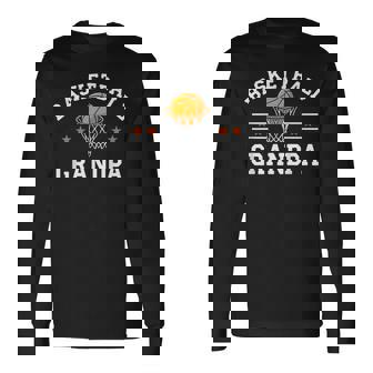 Proud Basketball Grandpa Grandfather Long Sleeve T-Shirt | Seseable UK