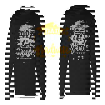 Proud Dad Of A 2026 Graduate Grad Senior Graduation Father Long Sleeve T-Shirt | Seseable UK