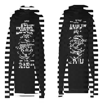 Proud Daughter Of A Sailor Us Veteran Family Matching Long Sleeve T-Shirt - Monsterry