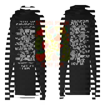 Psychology Psychologist Counselor School Psych Is My Jam Long Sleeve T-Shirt | Mazezy