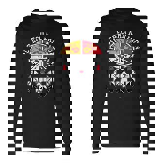 Purepecha Nation Native Mexican Indian Medicine Wheel Long Sleeve T-Shirt | Mazezy