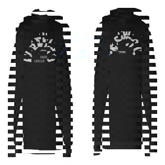 Quartierintage De Los Angeles En Californie T-shirt à manches longues - Cadeauxyz