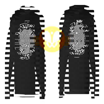 Racquetball Sport Real Men Play Racquetball Long Sleeve T-Shirt | Mazezy