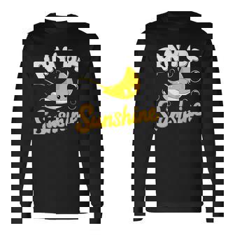 Ray Of Sunshine Sea Ocean Stingray Animal Manta Ray Long Sleeve T-Shirt - Monsterry