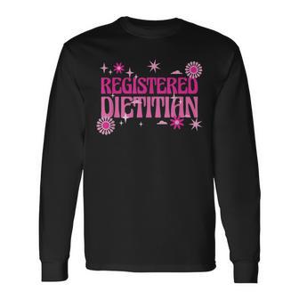 Registered Dietitian Nutritionists Long Sleeve T-Shirt - Thegiftio UK
