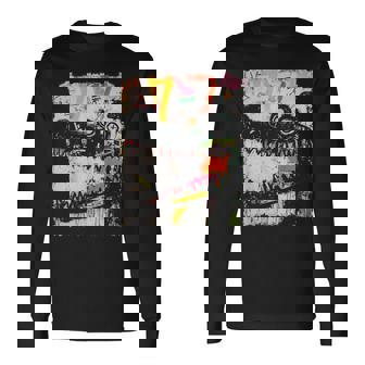 Reptile Men's Graffiti Long Sleeve T-Shirt - Monsterry