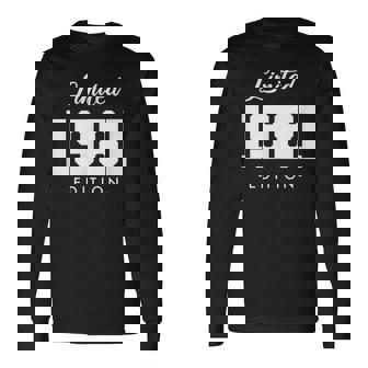 Retro 44 Años Nacido En 1981 Edición Limitada 44 Cumpleaños Camiseta de manga larga - Regaloses