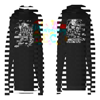 Retro Leopard Pharmacy Tech Pharmacist Certified Pharm Tech Long Sleeve T-Shirt | Mazezy