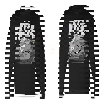 Rock Scissors Paper Halloween Costumes Group Family Long Sleeve T-Shirt | Seseable FR