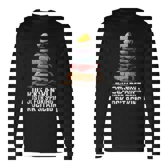 Rocks Aren't Just For Skipping Rock Stacking Stone Balancer Tank Top Long Sleeve T-Shirt | Mazezy