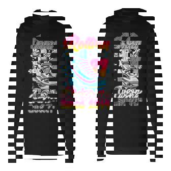 Roller Skating Rollin Into 11 Awesome 2014 11th Birthday Long Sleeve T-Shirt | Mazezy