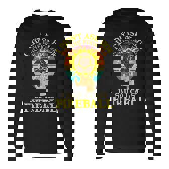 Rpg D20 I Didn't Ask How Big The Room I Said I Cast Fireball Long Sleeve T-Shirt | Mazezy