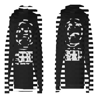 Sad 季節 愛情障害 悲しみ うつ病 エモ パンク 長袖Tシャツ - Kawaiitshirt