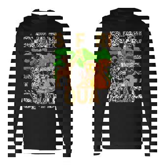 Safari Squad Africa Animals Zoo Safari Tour African Jungle Long Sleeve T-Shirt - Thegiftio