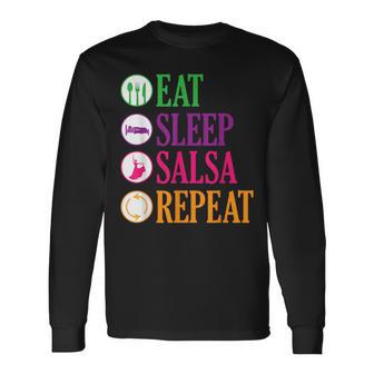 Salsa Baile Baile Instructor Profesor Amante Regalos Camiseta de manga larga - Regaloses