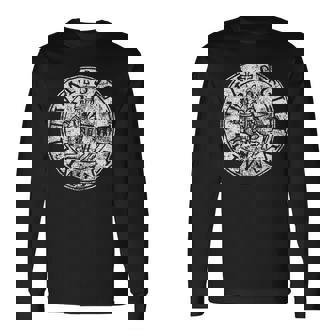 Sceau Des Chevaliers Templiers Impriméieilli T-shirt à manches longues - Cadeauxyz