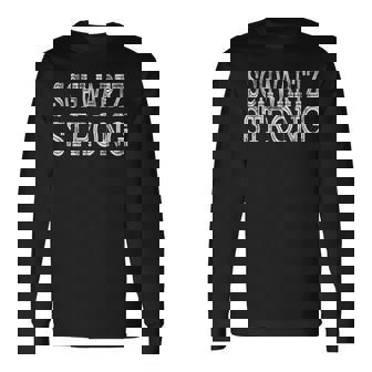 Schwartztrongquad Family Reunion Nom De L'équipe Personnalisée T-shirt à manches longues - Cadeauxyz