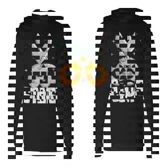 Scissors Paper Rock Halloween Costumes Group Family Long Sleeve T-Shirt - Monsterry