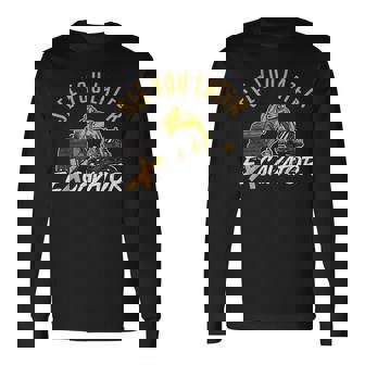 See You Later ショベルカードライバー 長袖Tシャツ - Kawaiitshirt