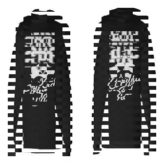 Senior 2026 Color Guard Dad Proud Parent School Long Sleeve T-Shirt | Seseable FR