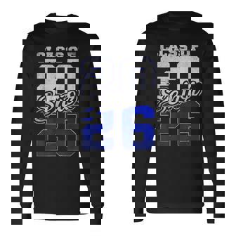 Senior 2026 Graduation My Last First Day Of Class Of 2026 Long Sleeve T-Shirt | Seseable UK