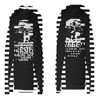 Serengeti National Park 長袖Tシャツ - Kawaiitshirt