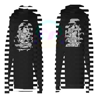 Shun The Non-Believer Charlie Unicorn Sarcasm Meme Long Sleeve T-Shirt - Monsterry