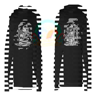 Shun The Non-Believer Unicorn Meme Humo Long Sleeve T-Shirt | Seseable UK