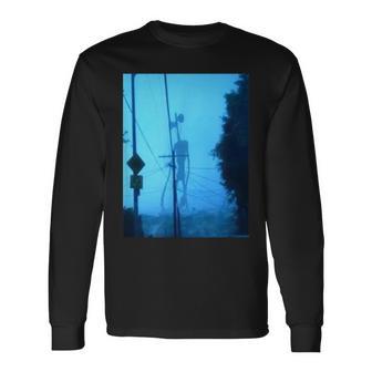 Siren Headirenhead Espeluznante Pasta Horror Camiseta de manga larga - Regaloses