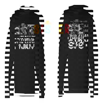 Sister 1St Birthday Cowboy Western Sister Birthday Boy Long Sleeve T-Shirt - Thegiftio